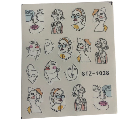 Water Stickers 1028