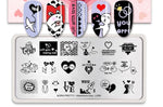 Stamp Plate Love L009